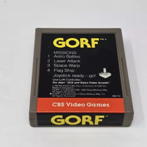Gorf (Atari 2600) CLEANED & TESTED