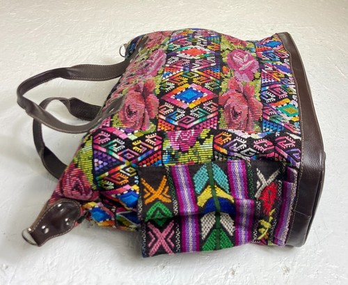 Bolso de día tejido artesanal convertible hecho a mano Nena & Co. - Imagen 5 de 13