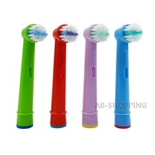 4pc Brush Heads For Oral BB Kids EB-10A Toothbrush D12 D18 D20 D25 D30 D32 D8011