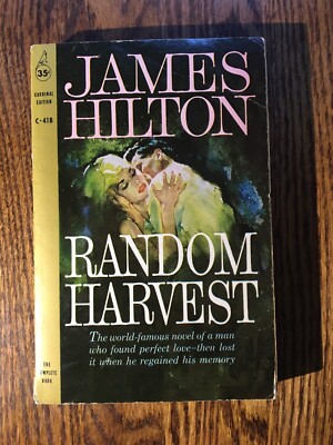 RANDOM HARVEST by James Hilton vintage 1961 Cardinal FIRST