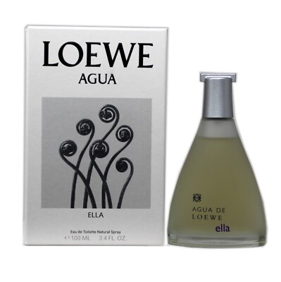 LOEWE AGUA ELLA FOR HER EAU DE TOILETTE NATURAL SPRAY 100 ML/3.4 FL.OZ.