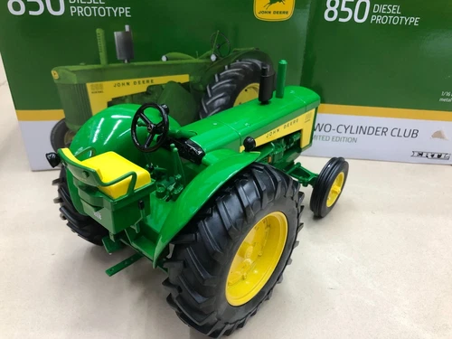 Modellino giocattolo ERTL scala 1/16 JOHN DEERE 850 trattore pressofuso collezione 16312A - Foto 4 di 9