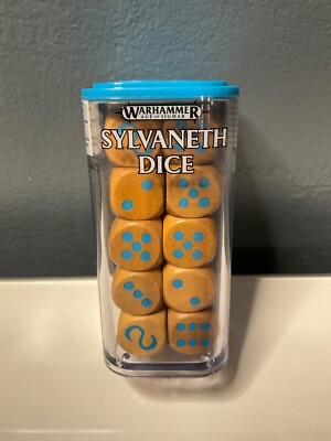 Age of Sigmar Sylvaneth Holz Würfel Set Neu Versiegelt im Container Games Workshop
