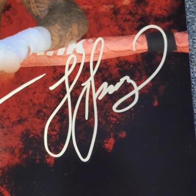 David Benavidez ~ Jose Benavidez Jr. & Sr. Team signed 16x20 photo