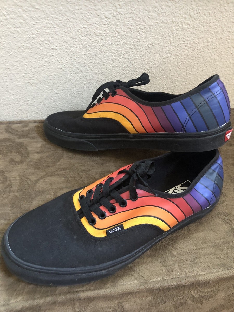 VANS Refract Black Sneakers Shoes Mens 11.5 Womens 13  display picture 1