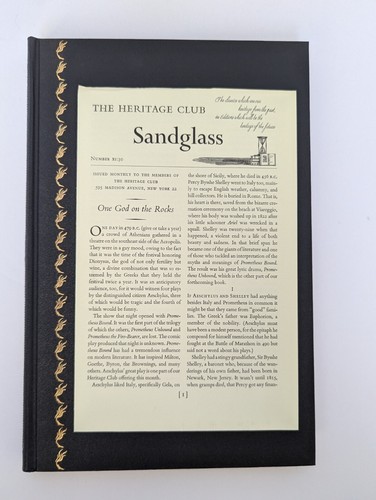 Aischylos Prometheus Bound Shelly Unbound 1966 Heritage Press Schuber MINT - Bild 3 von 8