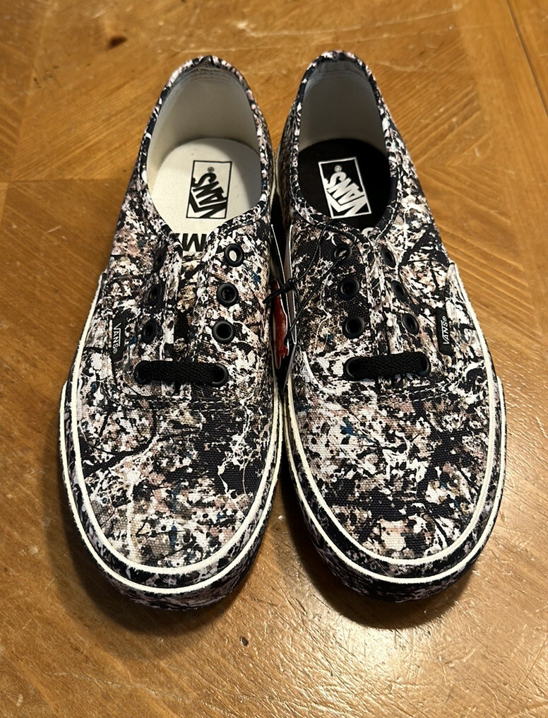 VANS MOMA Jackson Pollock ジャクソンポロック VANS MoMA Jackson Pollock Authentic Women's 7.5 Shoes