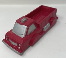 Vintage Garrett Sales GS Made In USA Red Rubber Truck #425