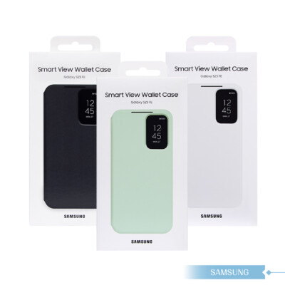 Original Samsung Official Galaxy S23 FE Smart View Wallet Case (EF