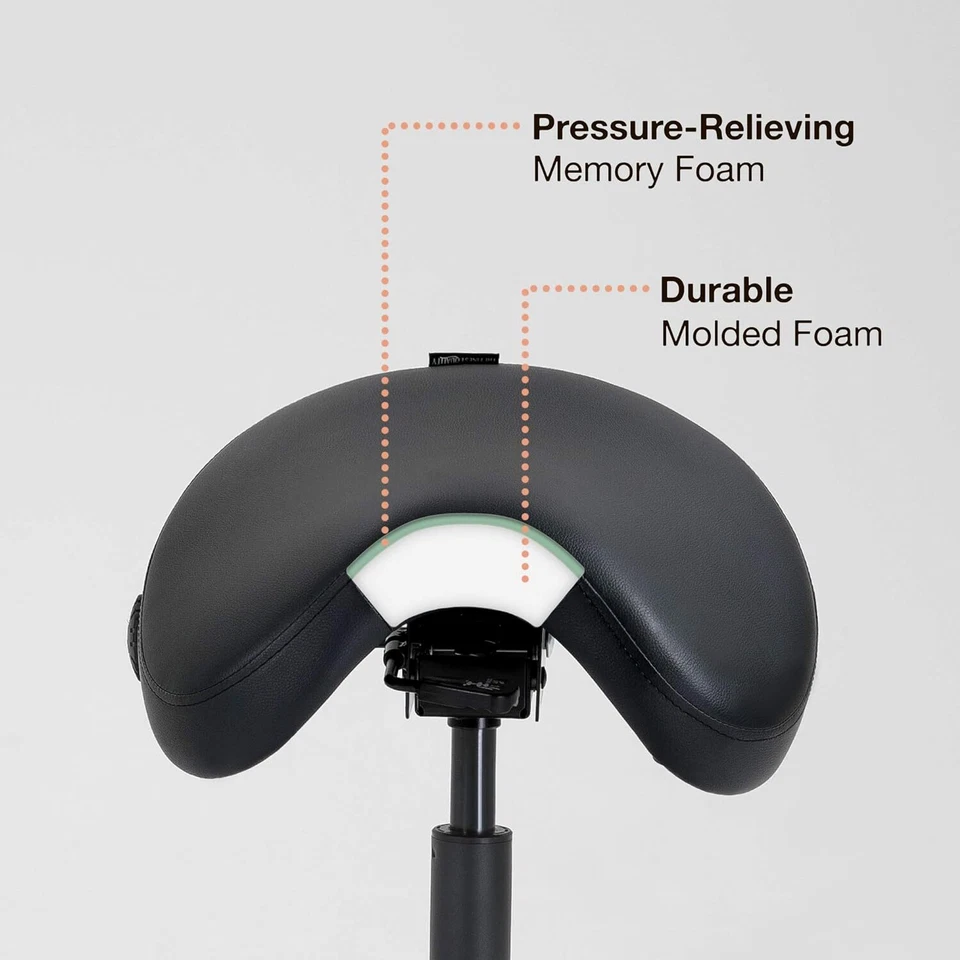 Silla de montar ergonómica DR.LOMI taburete médico clínico higiénico 507 INOA Foto 3 de 4