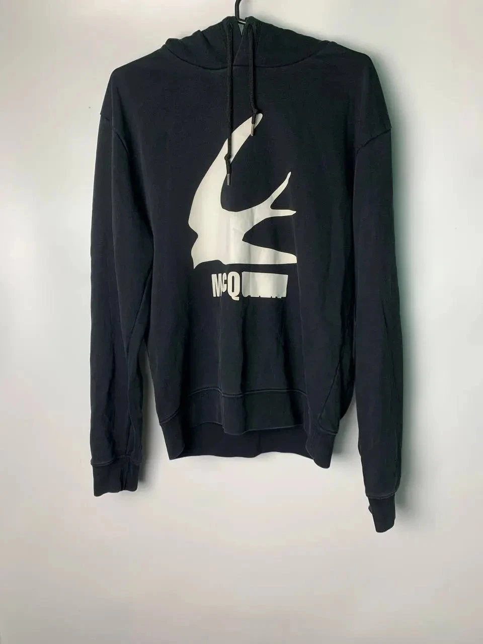 Felpa con cappuccio Mcq Alexander Mcqueen stampa rondine taglia M