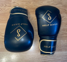 NEW S SELF MARK 14 OZ BOXING GLOVES FOR MUAY THIA, MMA KICKBOXING, MARTIAL ARTS