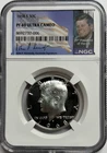 1968 S NGC PF69 Ultra Cameo Silver Proof Kennedy Half Dollar White Coin JFK 50c