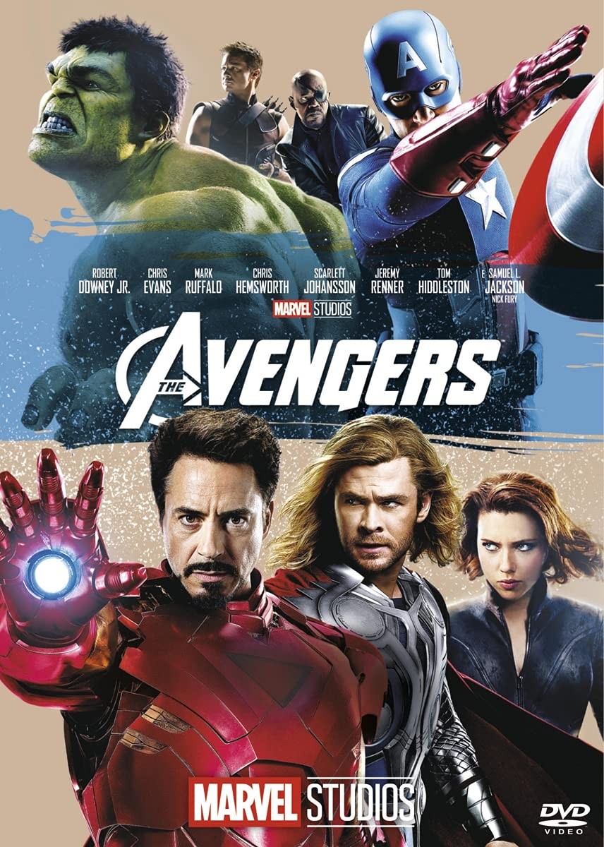 Dvd AVENGERS 01 Marvel Thor Iron Man Hulk Captain America nuovo sigillato 2012