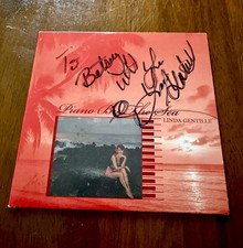LINDA GENTILLE Autographed Piano By The Sea Classical Relaxation Music 2003 CD