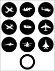 Aperture Kits for Lensbaby Butterflies, Petreoglyphs ,Fish, Cars, Trucks &More