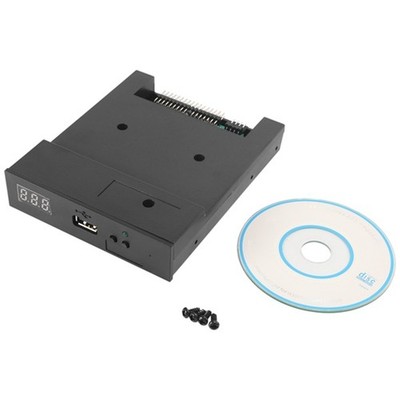 SFR1M44-U100K Schwarz 3,5  1,44 MB USB SSD Diskettenlaufwerk-Emulator f8371