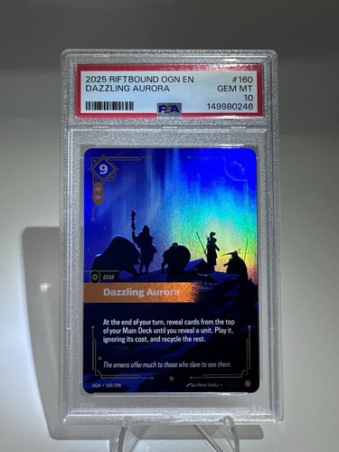 Dazzling Aurora graded PSA 10 for sale on eBay