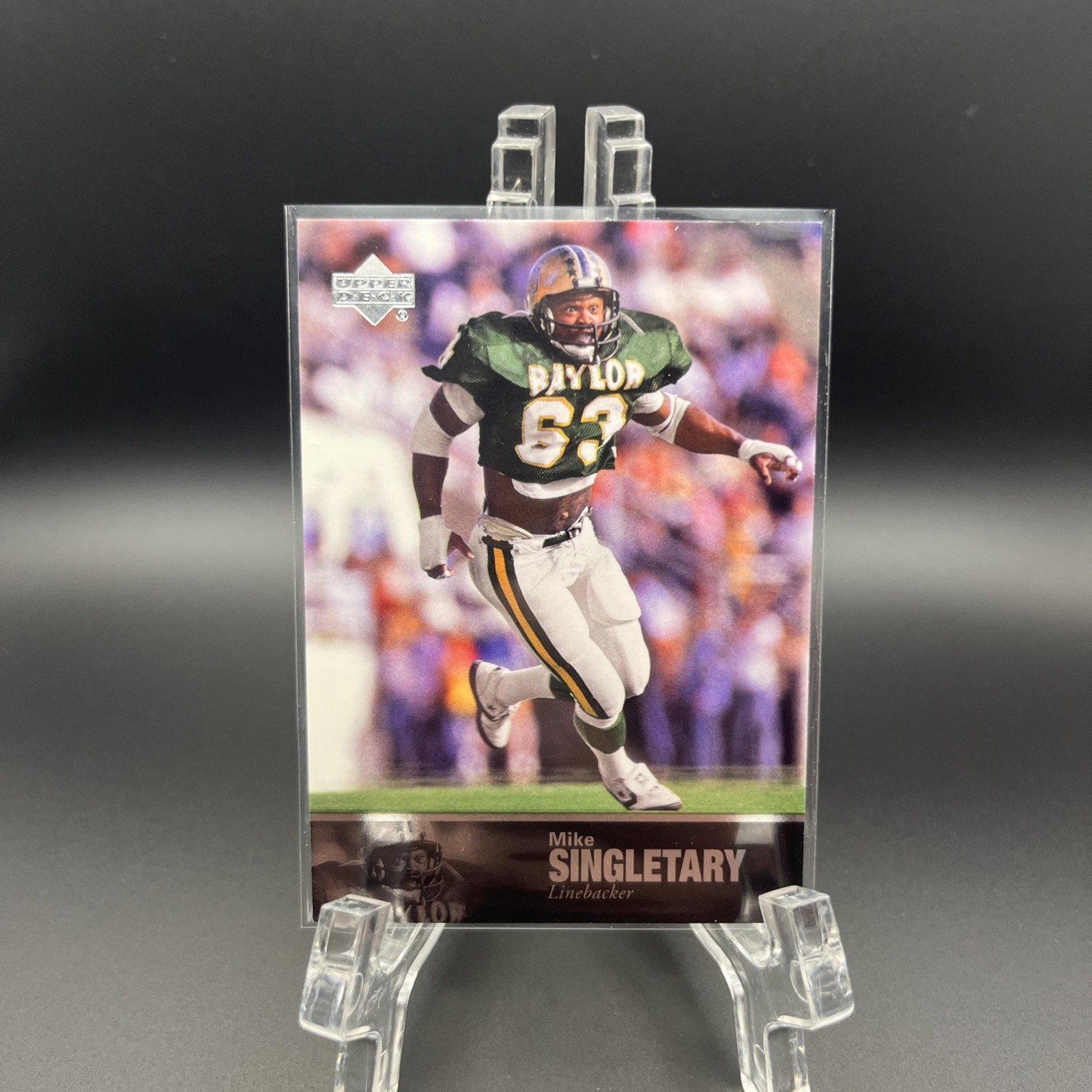 2011 Upper Deck College Football Legends - Mike Singletary #38 Baylor Bears