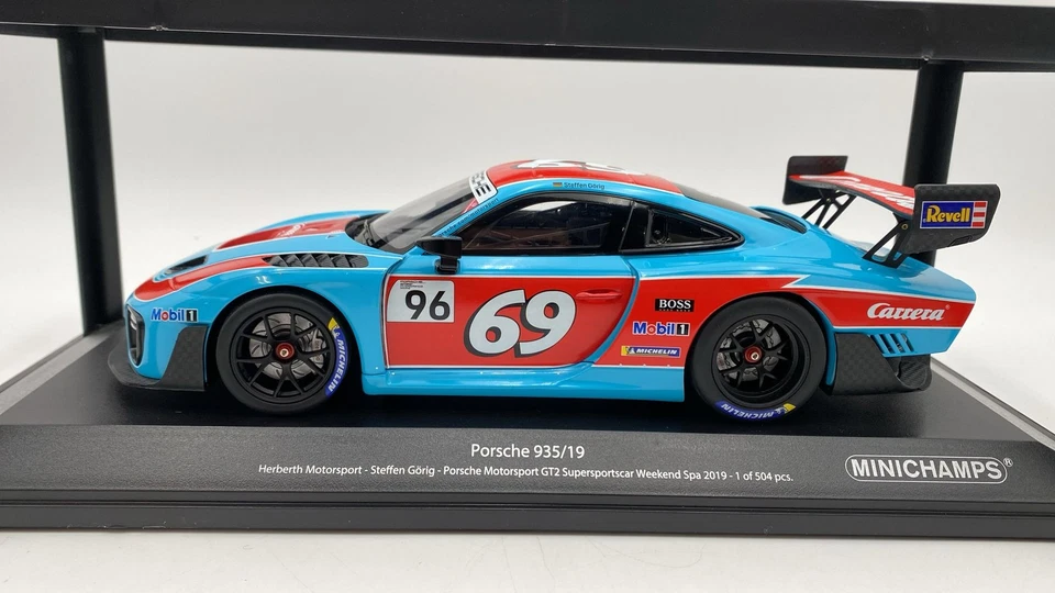  MIN155067596 Minichamps Porsche 935/19 Herbert Motorsport Porsche Motorspo - Immagine 4 di 4