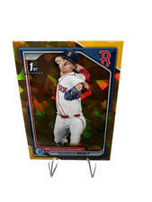 Brandon Neely 2024 Bowman Draft Chrome 1st Sapphire Edition Gold #BDC-122