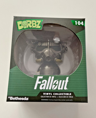 Funko Dorbz Fallout Power Armor Vinyl Figure #104 Loot Crate Exclusive New