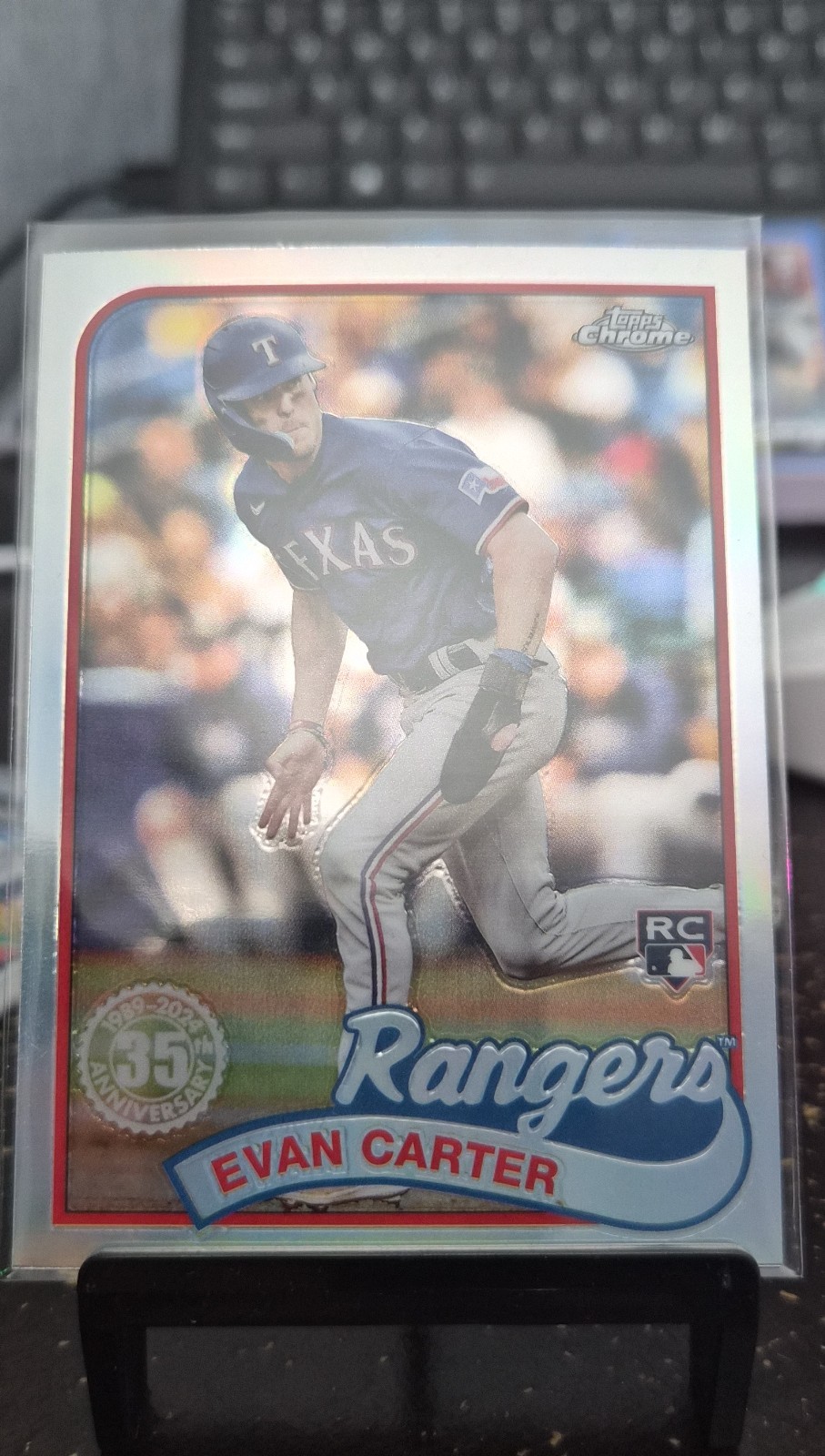 2024 Topps Chrome - 1989 Topps Baseball Evan Carter #89CB-13 (RC)