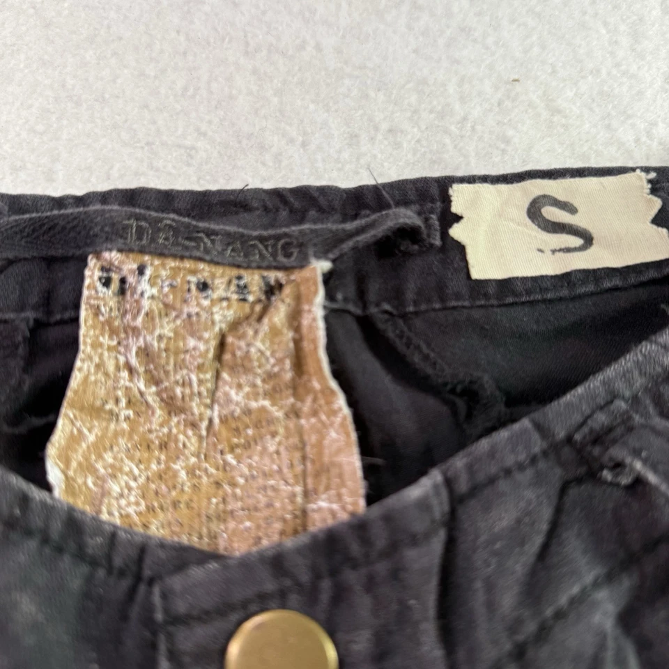 Pantalones cargo Da-Nang excedente de colección para mujer pequeños Y2K paracaidista con cinturón 30x30 Foto 3 de 4