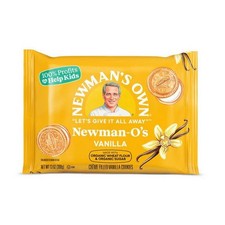 Biscuits À La Crème De Vanille Bio O'S 13 Oz (Caisse De 6) Par Newman's Own
