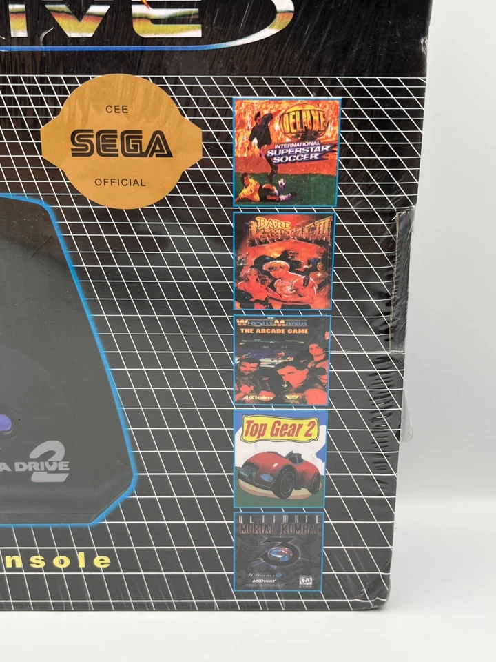 SEGA Mega Drive 2 Mini Console Built in Games and Plays Original Cartridges - Image 3 of 4