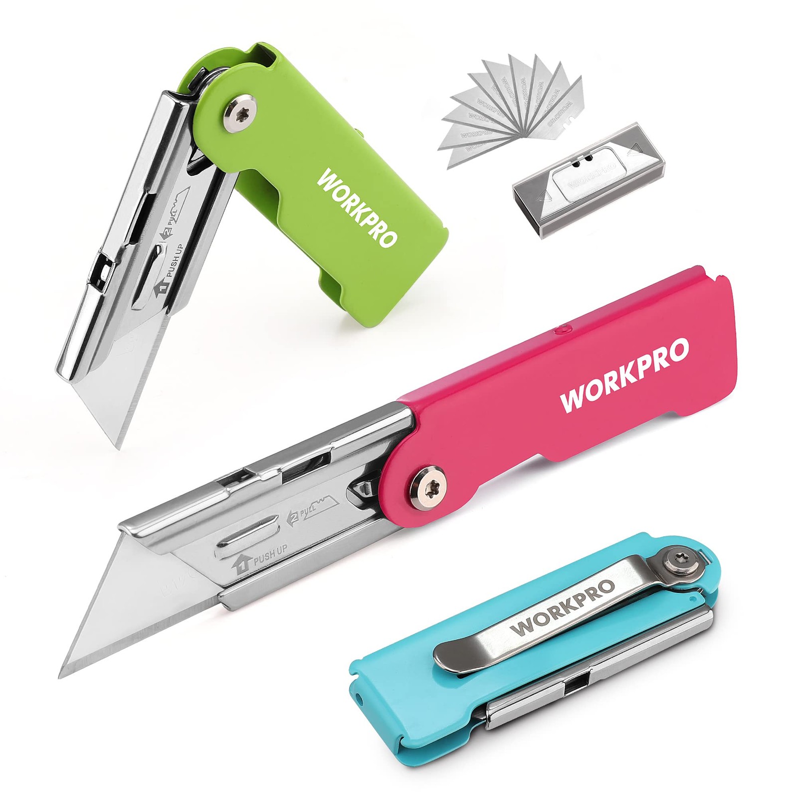 Set, Quick Change Blade Box Cutter, Razo...