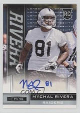 2013 Rookies & Stars Longevity Parallel Signatures Mychal Rivera #256 Auto 1og1