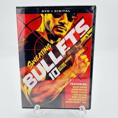 Sweating Bullets (DVD) 10 Action Movies Rourke Bullock Assante New OOP