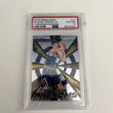 2018-19 Panini Prizm - Freshman Phenoms Michael Porter Jr. #12 (RC) Psa 10