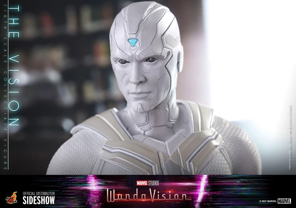 Figura escala 1:6 Hot Toys Marvel WandaVision The Vision TMS054 NUEVO SELLADO Foto 4 de 4