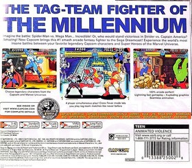 Marvel vs. Capcom Clash of Super Heroes- Sega Dreamcast- CIB- Black Label