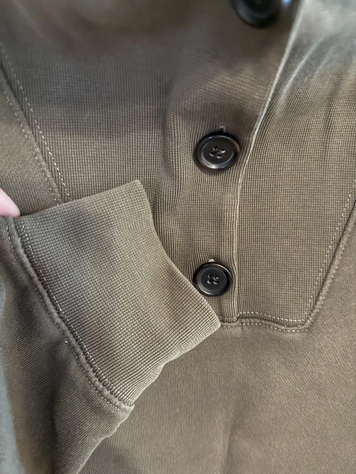 Banana Republic женщин Boxy поло пуловер толстовка - размер S - Изображение 2 из 4