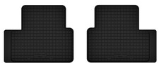 Gummimatten hinten passend f�r BMW 1 F20 5D 2011 - 2019 Schwarz Gummi Fu�matten