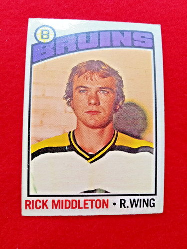 Rick Middleton #127 1976 O-Pee-Chee card