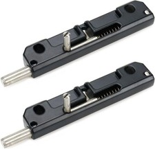 2 Pcs Spring Loaded Latch, Barrel Bolt Latch Normally Locked...