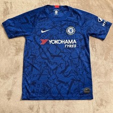 Nike Chelsea FC 2019-20 Home Jersey Kids Large Blue Soccer Shirt