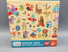 Chuckle & Roar - Adventure Awaits Animals Jigsaw Puzzle  - 100 Pieces