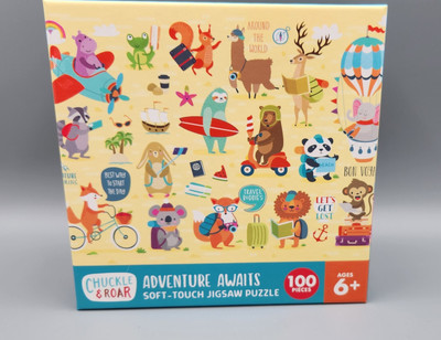 Chuckle & Roar - Adventure Awaits Animals Jigsaw Puzzle  - 100 Pieces