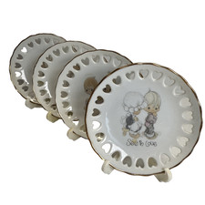 26B - Vintage 4 Peice Precious Moments Collectors Plates 1985