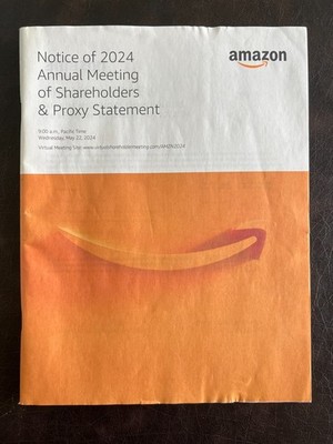 Amazon 2023 - 2024 Annual Report For Shareholders & Notice of Annual Meeting