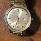 Vintage Timex Viscount Watch 1971 Calendar Self-winding Working! Nice!