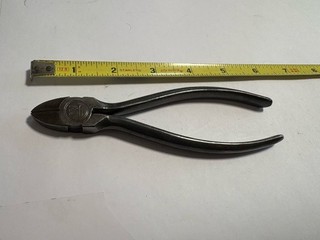 Vintage used WESTINGHOUSE USA Diagonal Cutting Pliers 6 Inch COLLECTOR