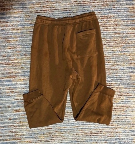 Jordan Jumpman Drawstring Jogger Sweatpants Tan Fleece Pants - Bild 2 von 2