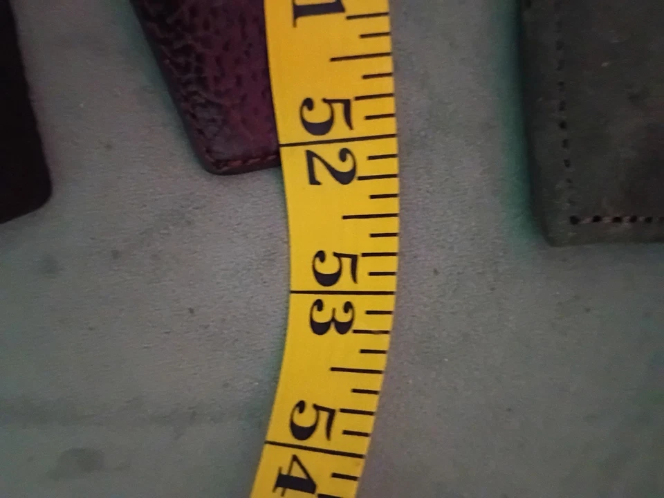 3 Cinturones Hombre Cuero Genuino Goodfellow XL 40-44 Marrón y Verde Nuevos Foto 4 de 4