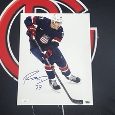 Ryan McDonagh Autographed Team USA Signed 11x14 Photo JSA COA